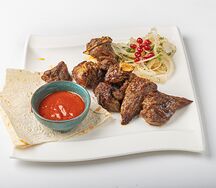 Шашлык из баранины на косточке