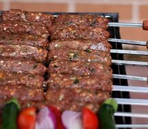 Люля-кебаб из свинины
