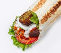Мини шаверма с фалафелем