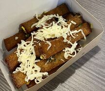 Гренки чесночные с сыром