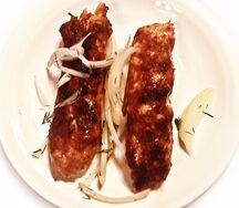 Люля-кебаб из баранины