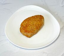 Котлета рыбная жареная