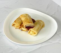 Блинчики с вишней