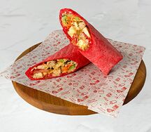 Шаурма в томатном лаваше