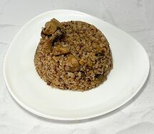 Гречка с грибами