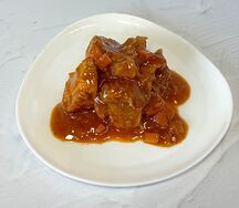 Гуляш свиной жареный 