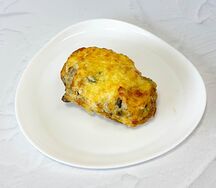 Фаршированные картофельные половинки