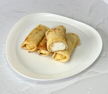 Блинчики с творогом