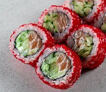 Калифорния с лососем