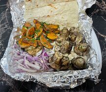 Грибы с картошкой Айдахо
