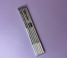 Набор свечи серебряные