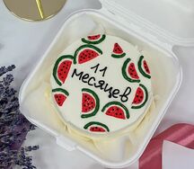 Бенто-торт арбузные дольки