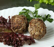Котлета с гарниром