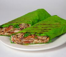 Шаурма в чесночном лаваше