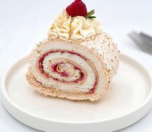 Меренговый рулет