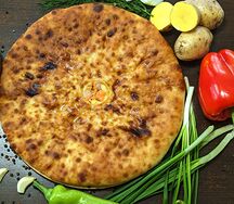 Пирог с картофелем и сыром Картофджын