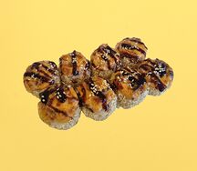 Запечённый ролл с угрем и крабом