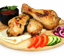 Шашлык из куриной голени