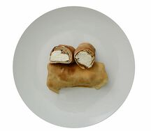 Блины с творогом