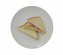 Сэндвич с ветчиной и сыром