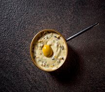 Пюре с оливками