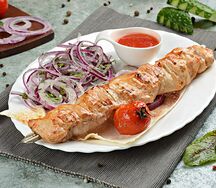 Шашлык из куриной грудки