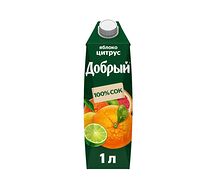 Нектар Добрый Бодрый цитрус
