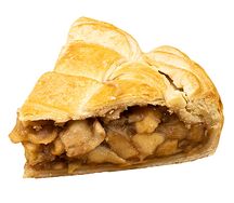 Пирог с яблоком и корицей
