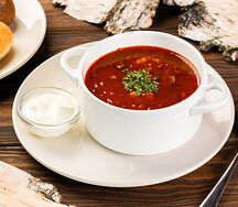 Солянка мясная наваристая