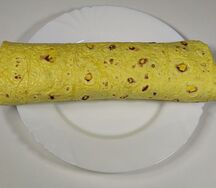 Сырная шаверма в лаваше двойная