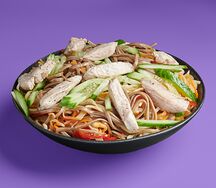 Wok лапша соба с курицей
