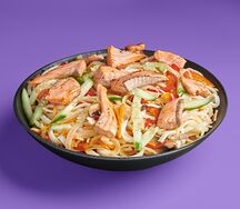 Wok Лапша удон с лососем