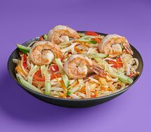 Wok Лапша удон с креветкой