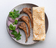 Шашлык из баранины на кости