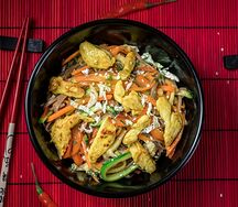 Удон с курой