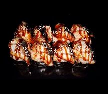 Запечённый угорь с крабом