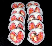 Ролл Сердечки микс