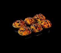 Запеченный с мидиями