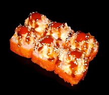 Горячий острый Рио с лососем