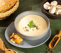 Крем-суп с белыми грибами 
