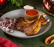 Шашлык из бараньей корейки