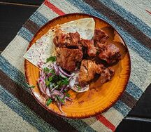 Шашлык из свиной шейки