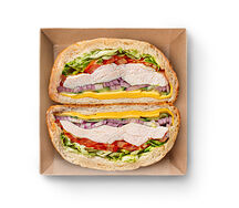 Японский сендвич Сандо с курицей