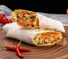 Острая куриная шаурма