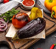 Овощи на мангале