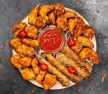 Ассорти шашлыков из курицы