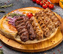 Люля-кебаб в хлебе Ассорти