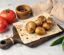 Картофель на мангале
