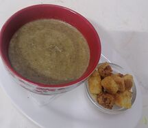 Крем-суп из грибов