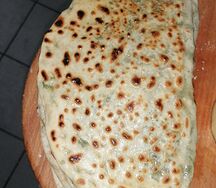 Кутабы с зеленью